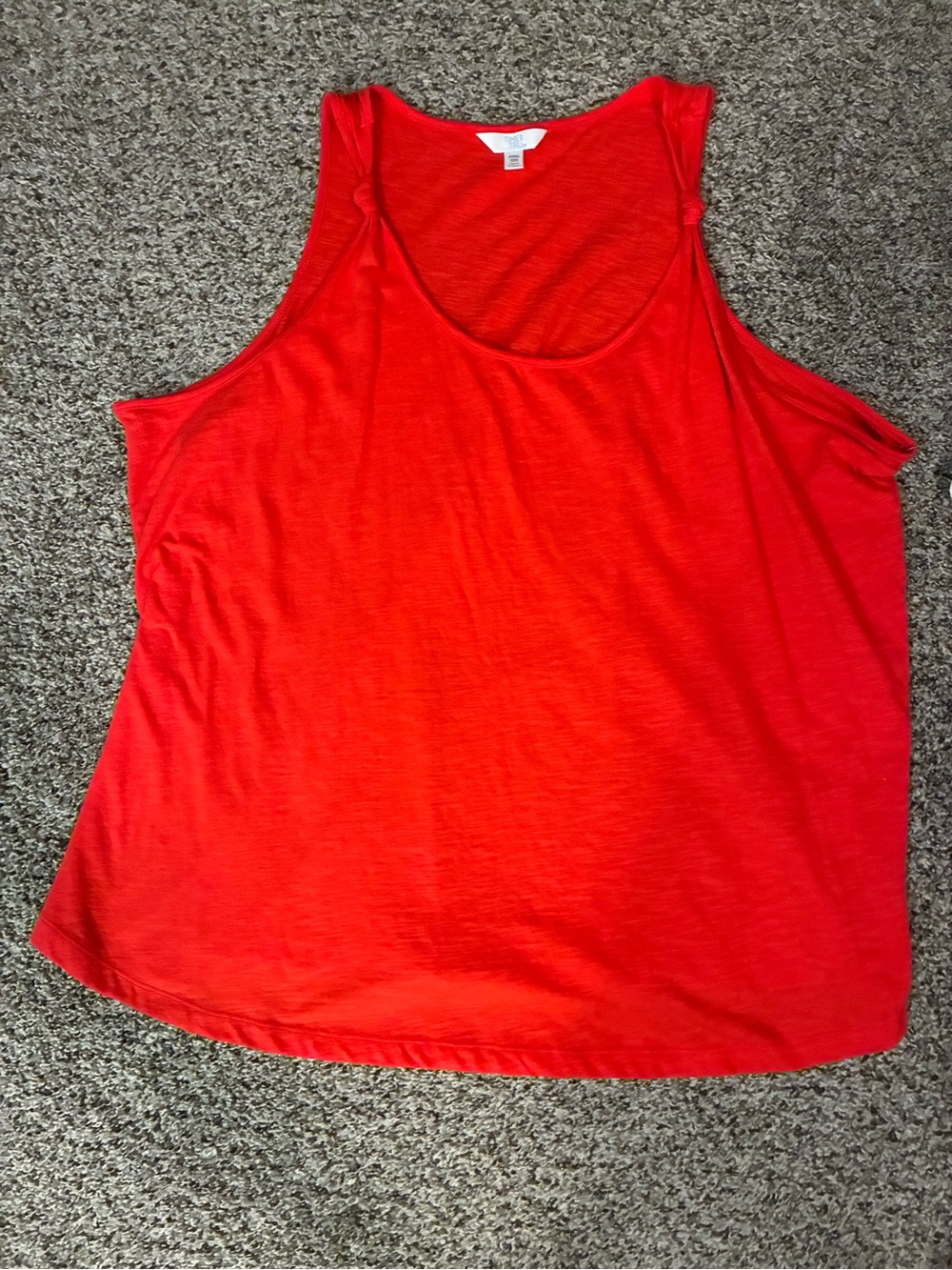 🎉 4/$25 NWT Time and Tru Women's Red Sleeveless Top